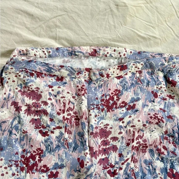Reformation Purple Floral Skirt size 16 - Picture 4 of 5
